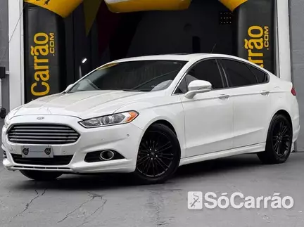 Ford FUSION TITANIUM PLUS AWD 2.0 16V GTDI AT na cor Branca em São José dos Pinhais / PR - 6732443