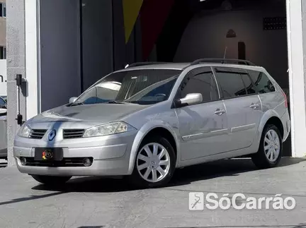 Renault MEGANE GRAND TOUR DYNAMIQUE 1.6 16V HIFLEX na cor Prata em São José dos Pinhais / PR - 6800027
