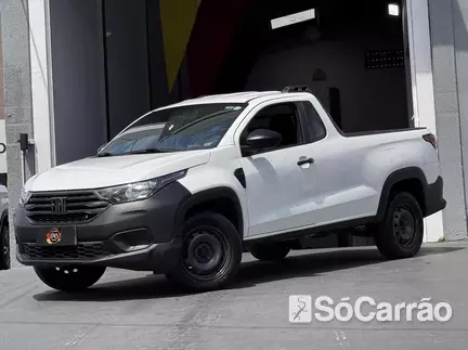 Fiat STRADA CS ENDURANCE 1.4 8V na cor Branca em São José dos Pinhais / PR - 6902815