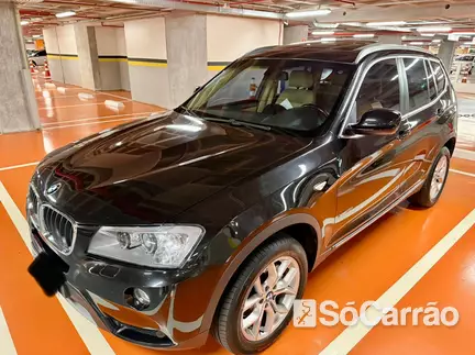 BMW X3 NAC. XDRIVE20I 4X4 2.0 TB 16V na cor Preta em Curitiba / PR - 6487474
