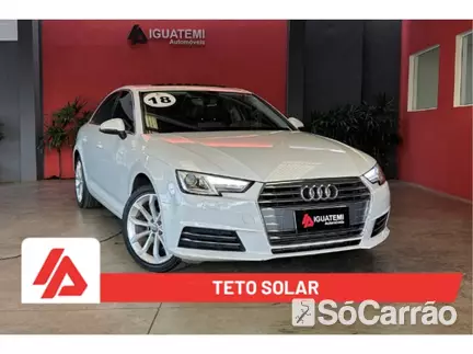 Audi A4 AVANT AMBIENTE(OPEN SKY) 2.0 TFSI S TRONIC na cor Branca em Campinas / SP - 6805081