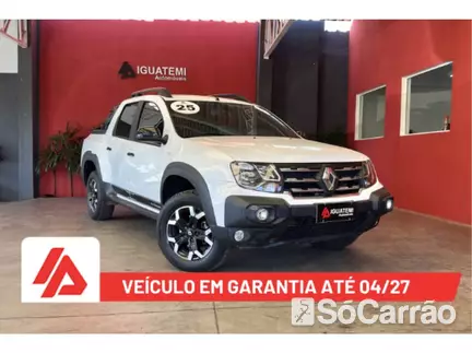 Renault DUSTER OROCH OUTSIDER 1.3 16V AT8 na cor Branca em Campinas / SP - 6805331