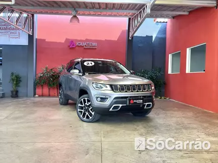 JEEP COMPASS LIMITED 4X4 2.0 TB AT9 na cor Cinza em Campinas / SP - 6975122