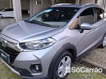 Honda WR-V LX 1.5 16V CVT FLEXONE na cor Prata no Porto Alegre / RS - 6812354
