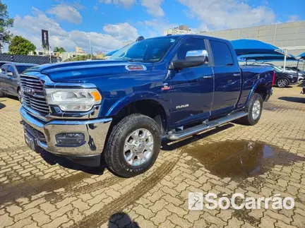 RAM 3500 3500 LARAMIE NIGHT EDITION 6.7 AT6 na cor Azul no Porto Alegre / RS - 6909849