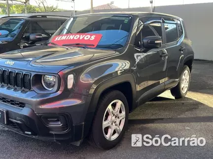 JEEP RENEGADE 1.3 T270 TB AT6 na cor Cinza no Porto Alegre / RS - 6931700