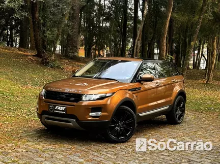 Land Rover RANGE ROVER EVOQUE PRESTIGE TECH PACK 2.0 TB-SI4 na cor Marrom em Curitiba / PR - 6754678