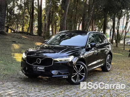 Volvo XC60 MOMENTUM T5 AWD 4X4 2.0 TB AT8 na cor Preta em Curitiba / PR - 6787860