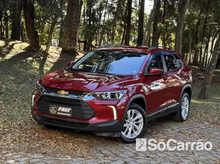 Chevrolet TRACKER LTZ 1.0 TURBO 12V AT6 na cor Vermelha em Curitiba / PR - 6811583