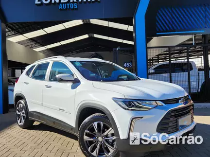 Chevrolet TRACKER PREMIER 1.0 TURBO 12V AT6 na cor Branca em Londrina / PR - 6791302