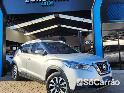 Nissan KICKS S 1.6 16V na cor Prata em Londrina / PR - 6821614