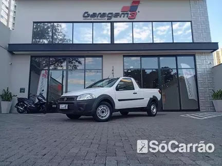 Fiat STRADA CS HARD WORKING 1.4 8V na cor Branca em Londrina / PR - 6760816