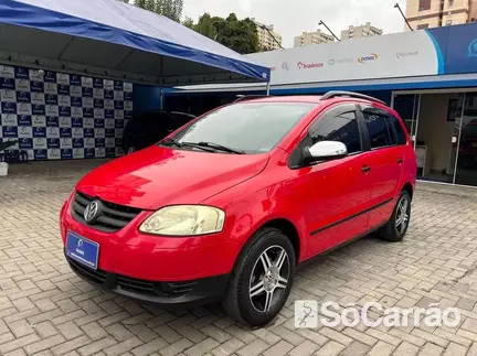 Volkswagen SPACEFOX 1.6 8V na cor Vermelha em Curitiba / PR - 6800485