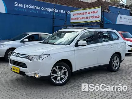 Mitsubishi OUTLANDER 2WD 2.0 16V AT na cor Branca em Curitiba / PR - 6919083