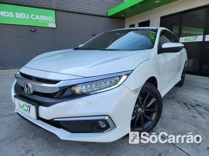 Honda CIVIC G10 EXL 2.0 16V CVT na cor Branca em Curitiba / PR - 6779103