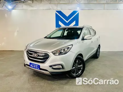 Hyundai IX35 GL 2.0 16V AT na cor Prata no Gravataí / RS - 6737619