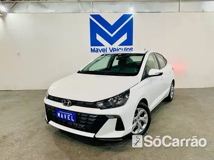 Hyundai HB20S HB20S COMFORT PLUS 1.0 12V MT5 na cor Branca no Gravataí / RS - 6907332