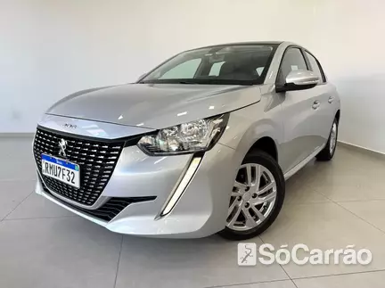Peugeot 208 ACTIVE PACK 1.6 16V AT6 na cor Prata em CHAPECO / SC - 6794845