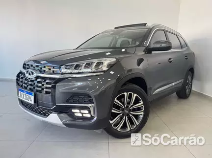 Chery TIGGO 8 TXS MAX DRIVE 1.6 16V TGDI na cor Cinza em CHAPECO / SC - 6926799