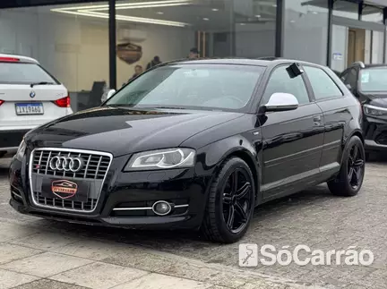 Audi A3 SPORT 2.0 20V TFSI S TRONIC na cor Preta em São José / SC - 6800386