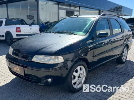 Fiat PALIO WEEKEND 1.6 MPI 16V na cor Preta em São José / SC - 6813209