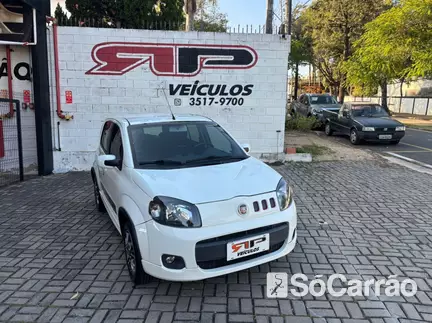 Fiat UNO SPORTING 1.4 8V EVO na cor Branca em VALINHOS / SP - 6770933