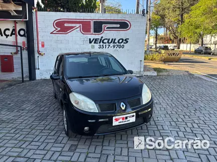 Renault SANDERO PRIVILEGE 1.6 16V HIFLEX na cor Preta em VALINHOS / SP - 6817587