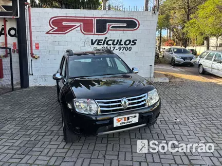 Renault DUSTER DYNAMIQUE 1.6 16V HIFLEX na cor Preta em VALINHOS / SP - 6895594