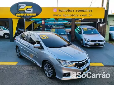 Honda CITY EXL 1.5 16V AT na cor Prata em Campinas / SP - 6769715