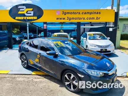 Honda CIVIC G10 EXL 2.0 16V CVT na cor Azul em Campinas / SP - 6936139
