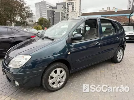Renault SCENIC PRIVILEGE 1.6 16V na cor Verde em Curitiba / PR - 6894821