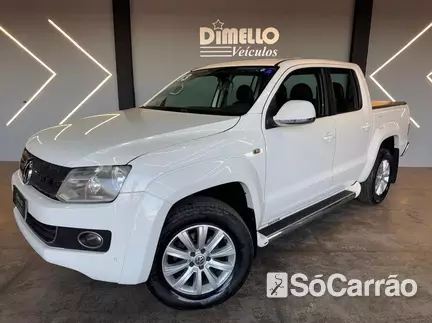 Volkswagen AMAROK CD HIGHLINE 4X4 2.0 16V TB-IC MT na cor Branca em Londrina / PR - 6927514