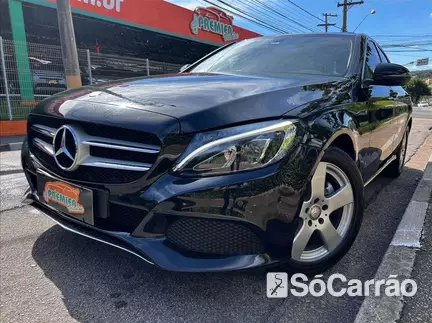 Mercedes C 200 AVANTGARDE 2.0 16V TB na cor Preta em VINHEDO / SP - 5434586