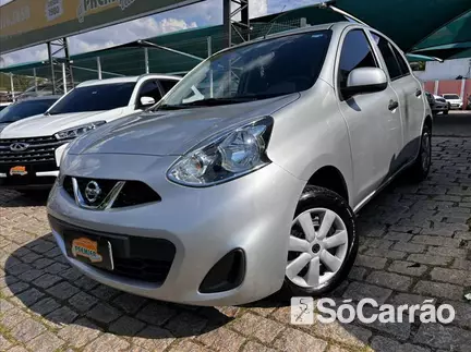 Nissan MARCH S 1.0 16V na cor Prata em VINHEDO / SP - 6672593