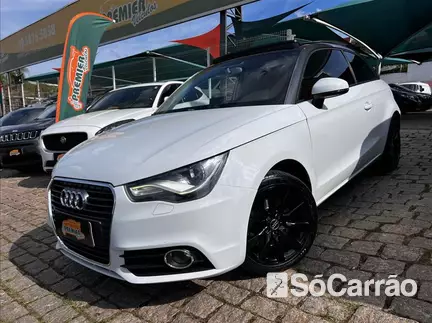 Audi A1 ATTRACTION (CONFORTO) 1.4 16V TFSI S TRONIC na cor Branca em VINHEDO / SP - 6763330