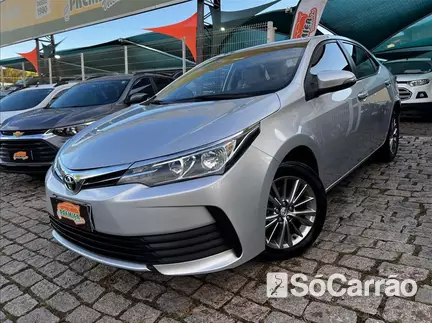 Toyota COROLLA GLI 1.8 16V AT na cor Prata em VINHEDO / SP - 6808408