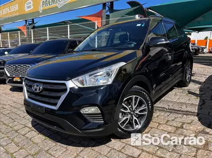 Hyundai CRETA ATTITUDE 1.6 16V AT6 na cor Preta em VINHEDO / SP - 6838077
