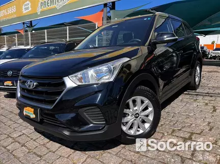 Hyundai CRETA ACTION 1.6 16V AT6 na cor Preta em VINHEDO / SP - 6852612