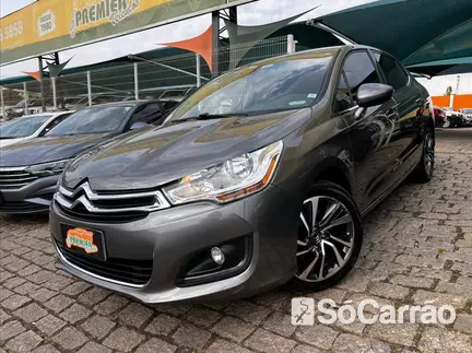 Citroen C4 LOUNGE TENDANCE THP 1.6 16V AT na cor Cinza em VINHEDO / SP - 6970589