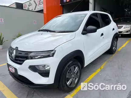 Renault KWID ZEN 1.0 12V na cor Branca em Campinas / SP - 6922991
