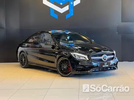 Mercedes CLA 45 AMG 2.0 16V TB 4MATIC na cor Preta no Passo Fundo / RS - 6577910