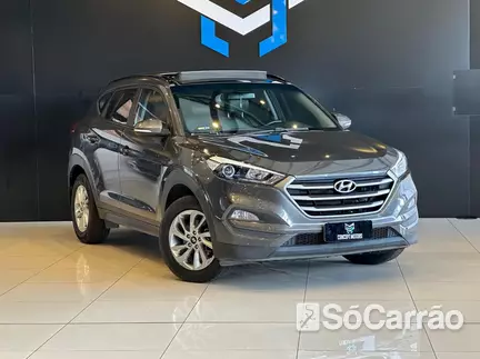 Hyundai NEW TUCSON GLS 1.6 16V TB AT na cor Cinza no Passo Fundo / RS - 6668016