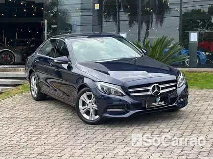 Mercedes C 180 1.6 16V TB na cor Azul no Passo Fundo / RS - 6796534