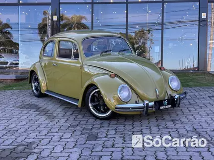 Volkswagen FUSCA 1300 na cor Verde no Passo Fundo / RS - 6821193