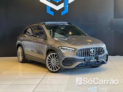 Mercedes GLA 35 AMG 2.0 16V TB 4MATIC na cor Cinza no Passo Fundo / RS - 6886512