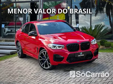 BMW X3 M COMPETITION 4X4 3.0 BI-TB 24V na cor Vermelha no Passo Fundo / RS - 6910052