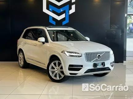 Volvo XC90 INSCRIPTION T8 DRIVE-E HYBRID AWD 4X4 2.0 BI-TB AT8 na cor Branca no Passo Fundo / RS - 6931195