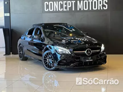 Mercedes CLA 45 AMG 2.0 16V TB 4MATIC na cor Preta no Passo Fundo / RS - 6945139