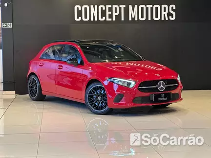 Mercedes A 250 2.0 16V TB na cor Vermelha no Passo Fundo / RS - 6954516