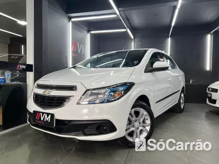 Chevrolet PRISMA LT 1.4 8V SPE/4 na cor Branca em Florianópolis / SC - 6541917